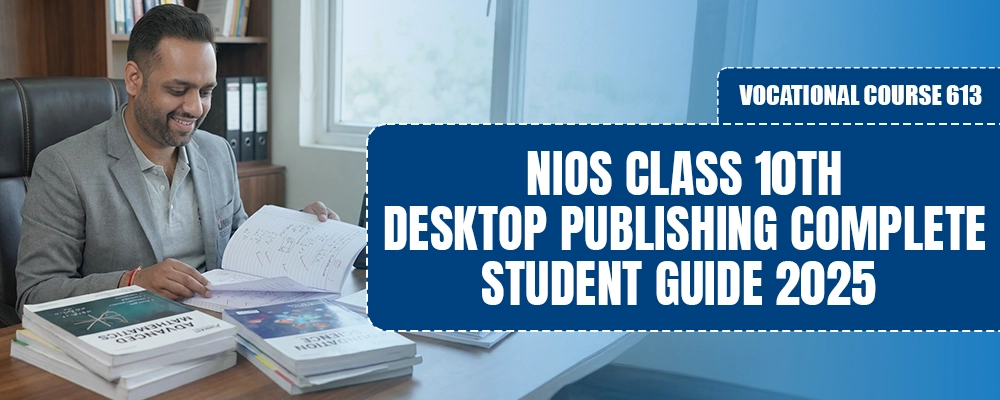 NIOS Desktop Publishing - Page layout, typography, CorelDRAW, and print design